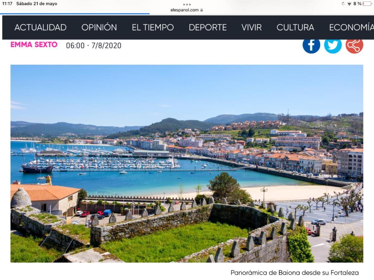Loft Ladeira Real Apartment Baiona Exterior foto